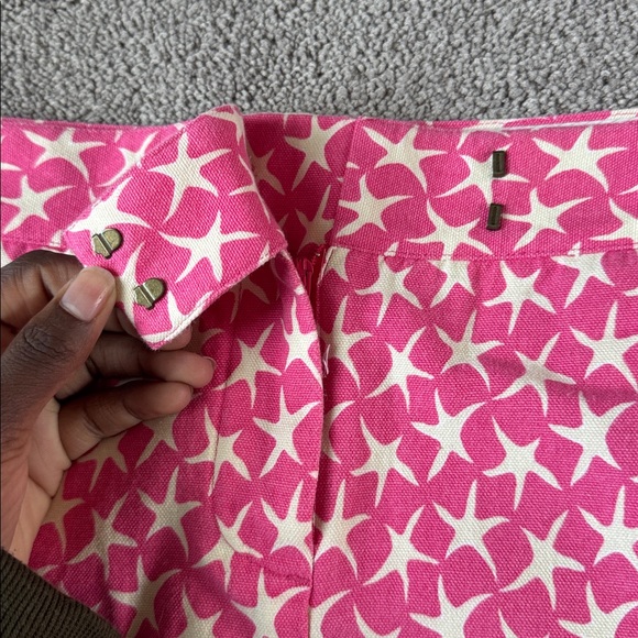 J. Crew Star Print Skirt SIZE 6 - Picture 2 of 5